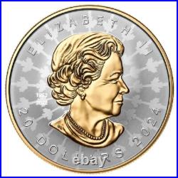 Super Incuse Silver Maple Leaf 2024 $20 1 oz Silver NGC PF70 FDOI