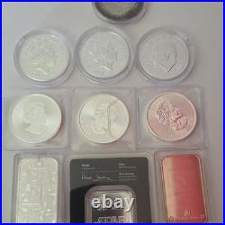 The Royal Mint Mixed Silver Bullion Lot Canada Maple Leaf & Star Wars Bar