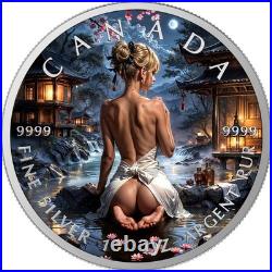 Thermal Relaxing 3 Edition 2026 $5 1 oz Silver Maple Leaf Coloured Coin
