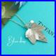 Tiffany & Co. Maple Leaf Necklace Pendant 16.5 Sterling Silver 925