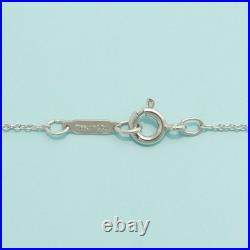 Tiffany & Co. Maple Leaf Necklace Pendant 16.5 Sterling Silver 925