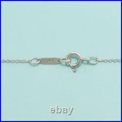 Tiffany & Co. Maple Leaf Necklace Pendant 16.5 Sterling Silver 925