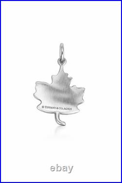 Tiffany & Co. Silver Maple Leaf Charm