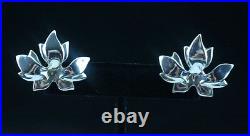 Tiffany & Co. Sterling Silver Maple Leaf Earrings