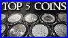 Top 5 Silver Bullion Coins In 2023
