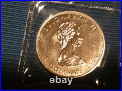 Up To 30 Sealed 1988 Canadian Maple Leaf 1 Oz. 999 Silver Bullion 5 Dollar Coins