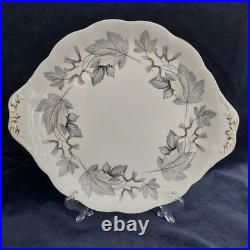 Vintage Bone China Royal Albert Silver Maple Tea Set Teacups Saucers Plates