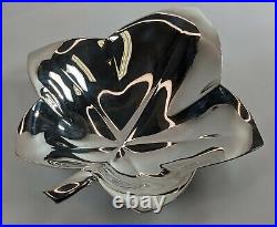 Vintage Tiffany & Co. Sterling Silver Maple Leaf Candy/Nut Dish 193930R