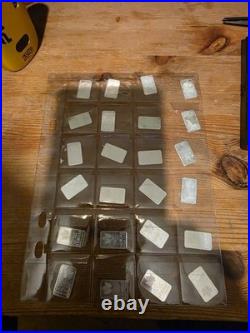X24 Wessex Mint Silver Bullion. 999 Canadian Maple Leaf 1g this is for 24 bars